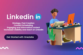 ghostwrite your linkedin posts blogs articles manage and create content