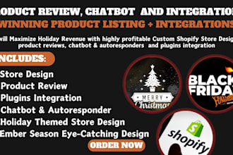 do shopify product review chatbot autoresponder and integration