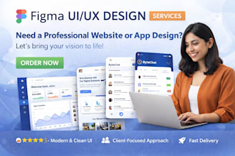 design website in figma, figma design website, website UI UX, web mockup
