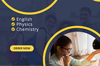 teach science, math, physics and chemistry