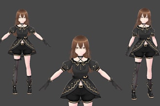 create a custom vrchat avatar for you