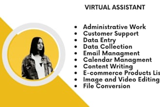 be your administrative virtual assistant