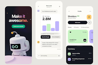 build ai chatbot app, ai dating app, ai learning app, ai website