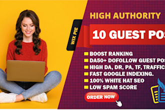 write and publish high da guest post with dofollow backlinks