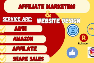 promote affiliate program rakuten sharesales awin clickbank and more