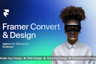 design, build website on framer