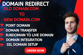 redirect domain forward to another url or website