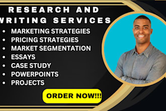 write essays on marketing strategies, market segmentation and pricing strategies