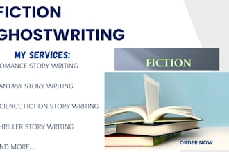 write entertaining fiction stories