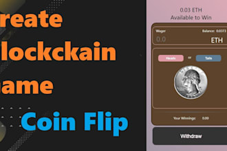 develop poker blackjack slot dice coinflip jackpot crashgame, nft minting