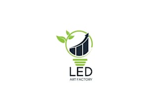 design powerful original led light logo
