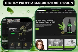 design cbd shopify store vape marijuana store cannabis shopify store cbd website