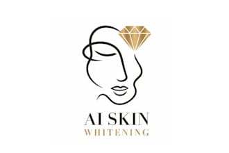 design gorgeous durable skin whitening logo