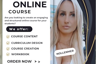 do interactive online course content, courses curriculum, training, lesson plan
