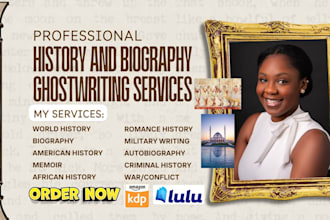 ghostwrite academic history, book formatting editing proofreading historical gis