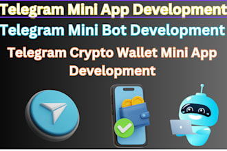 develop telegram mini app, telegram crypto wallet mini app, telegram bot