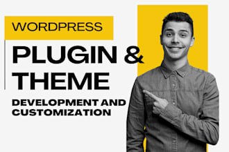 develop custom wordpress plugin or module for your website