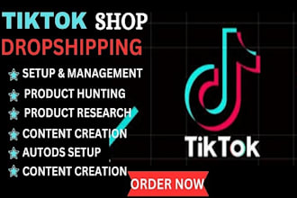 setup tiktok shop dropshipping with product listing be your tiktok manager