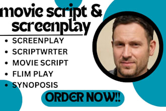 be your scriptwriter, movie script, screenplay, TV series, film script