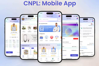 develop healthcare, doctor appointment, pharmacy app and medicare saas web app