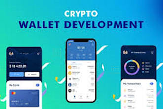 create wallet app, blockchain app, crypto wallet mobile app