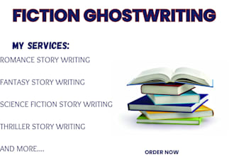 be your fiction ghostwriter