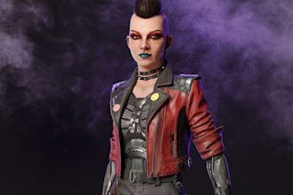 fix 3d ue5 game character, metahuman character, dayz game,daz asset, ue5 rigging