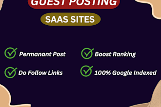 do guest posting on pure saas for US and UK