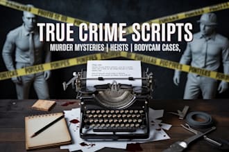 create scripts for you in true crime niche