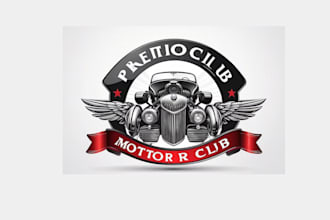 design high quality mc, biker, motorcycle logo with unlimited revision