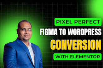 convert figma to wordpress with elementor