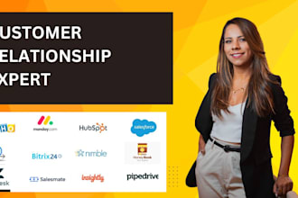 setup zoho salesforce monday com agile hubspot bitrix24 honey book nimble CRM