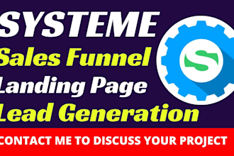 build systeme io sales funnel for coaches webinar, online course, membership
