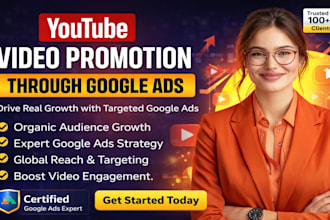 run google ads youtube video promotion for real targeted viwes