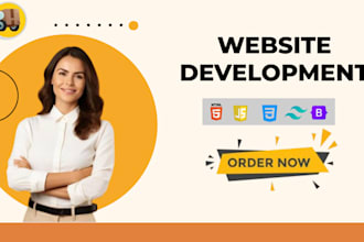 build full stack website development, full stack developer, front end developer