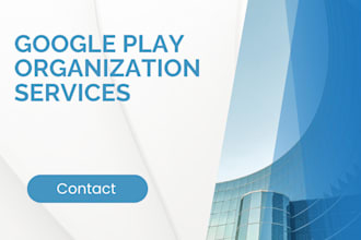 create personal or organization google play console accounts