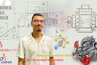 do 3d cad modeling and solve mechanical engineering problems