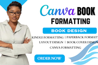 do canva book formatting, canva book design, ebook formatting, KDP layout design