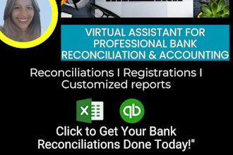 be your professional assistant for bank reconciliation