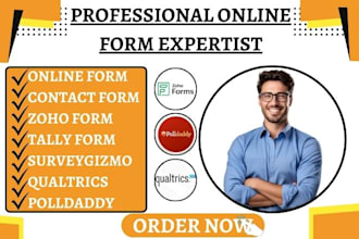 create an highly converting online form zoho form tally form qualtrics polldaddy