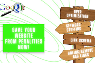 do an SEO audit of your website for any google penalties