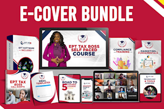 create unique ecover bundle design for ebooks