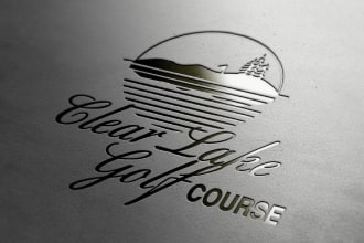 turn your logo or text into a photorealistic silver steel mockup in 24 hours