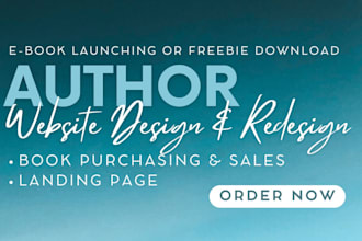 do book author website, course website, ebook website, children book author