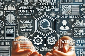 write captivating content and copywriting for your website