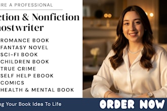 be detailed ghost book writer on any topic kindle book sci fi horror story, kids