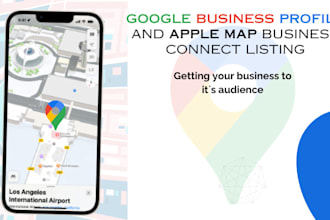 create instant verified apple map business google my business listing