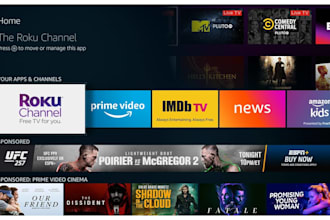 create roku, smart tv, fire tv, apple tv, live streaming app, android tv, tizen