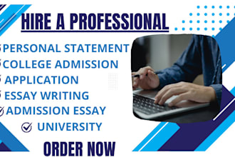 personal statement, statement of purpose, proofreading, university essay,medical