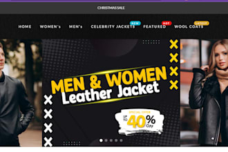 winter coat shopify store winter coat accessories store rain coat store website